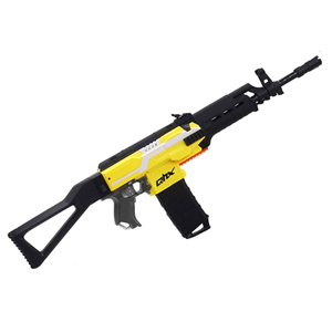 تفنگ اسباب بازی شارژی تیر فومی Lancher مدل AK47 -اسباب بازی